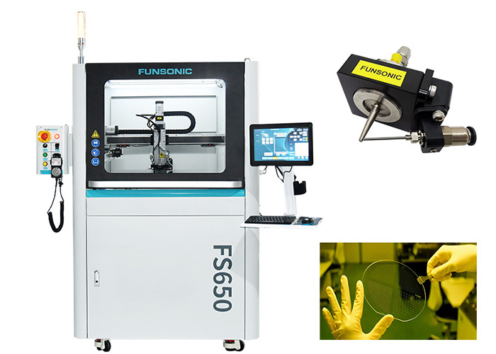 Polyimide And Photoresist Ultrasonic Spraying Coating System With Micro Nozzle