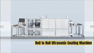 ロールツーロール超音波塗装機精密スプレー